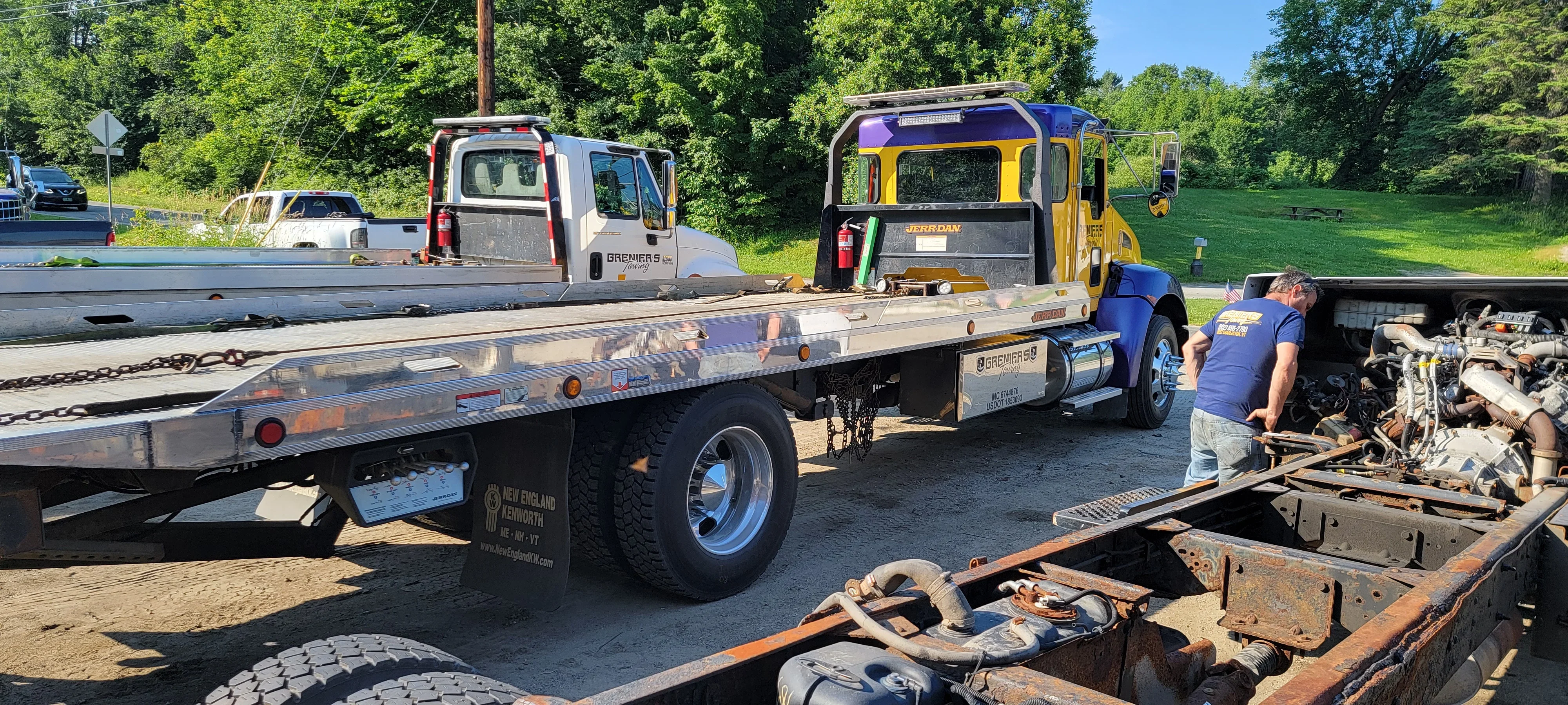 Flatbed Truck Chassis Repair