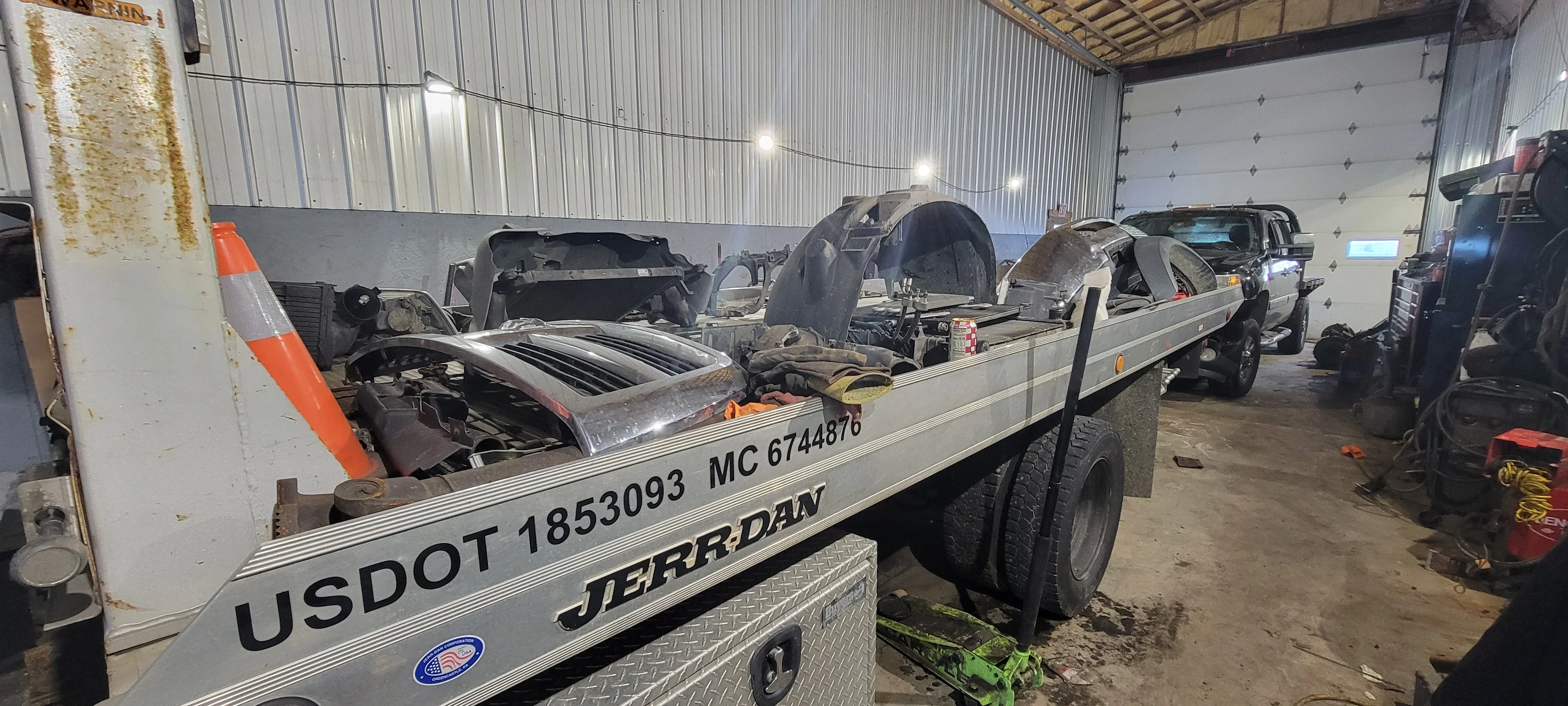 Truck Repair Shop Interior