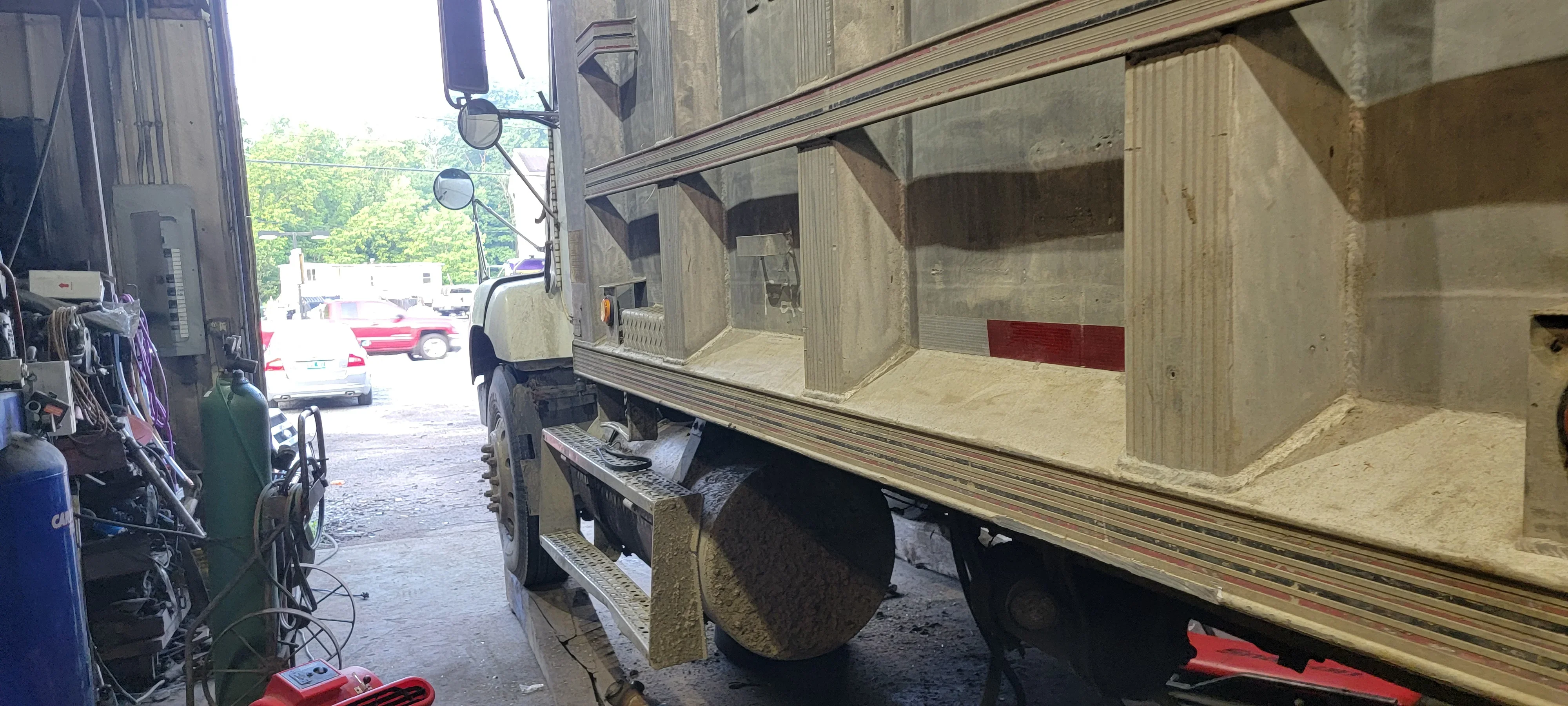 Truck Repair Shop Interior