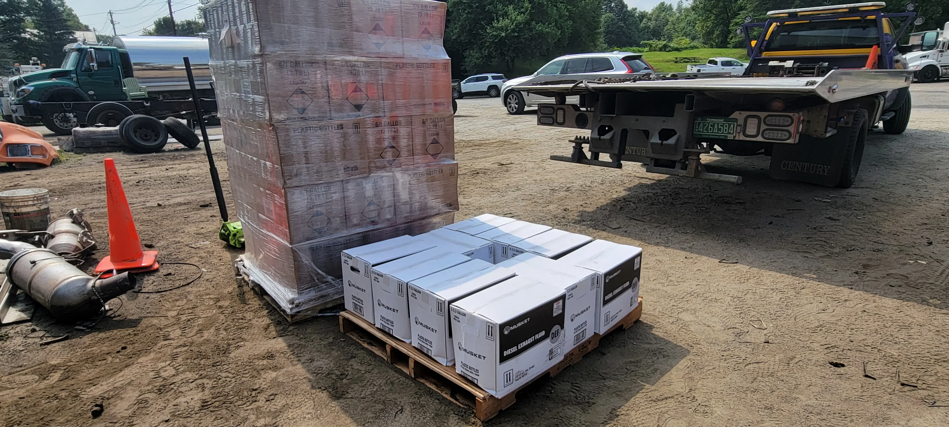 Flatbed Tow Truck Recovery