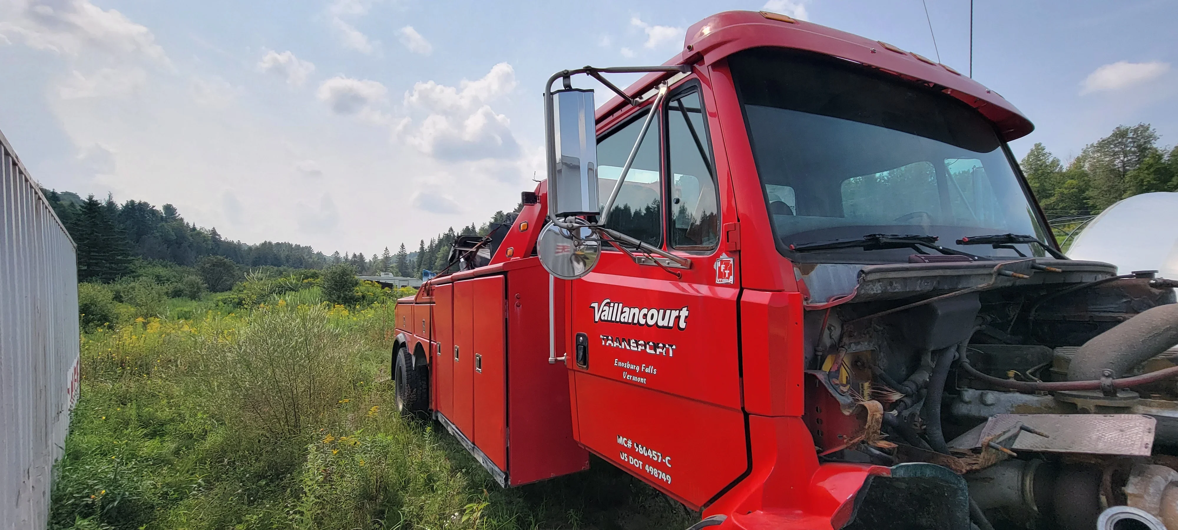 Tow Truck Engine Repair