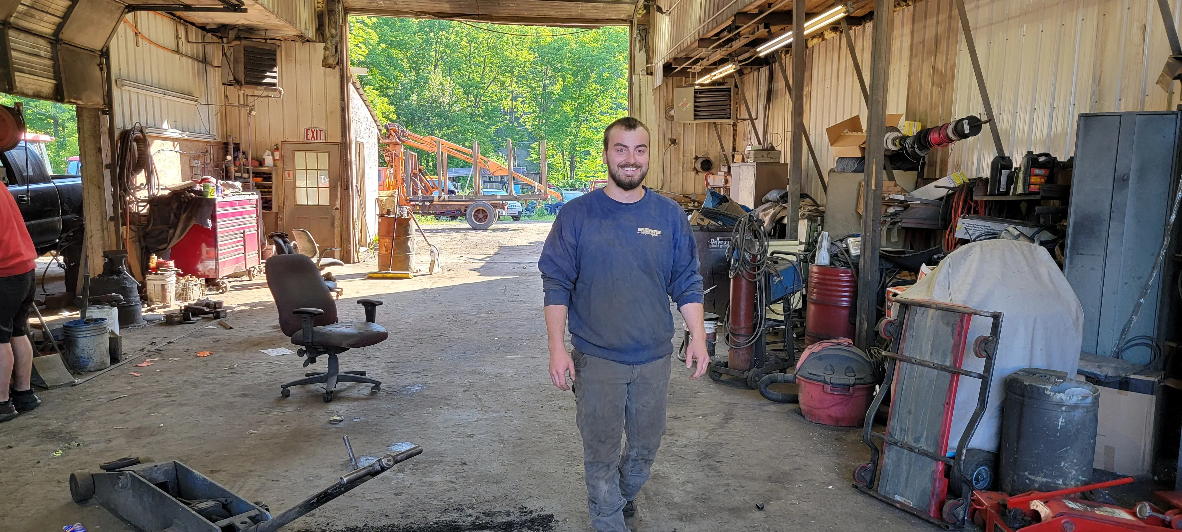 Truck Repair Shop Interior