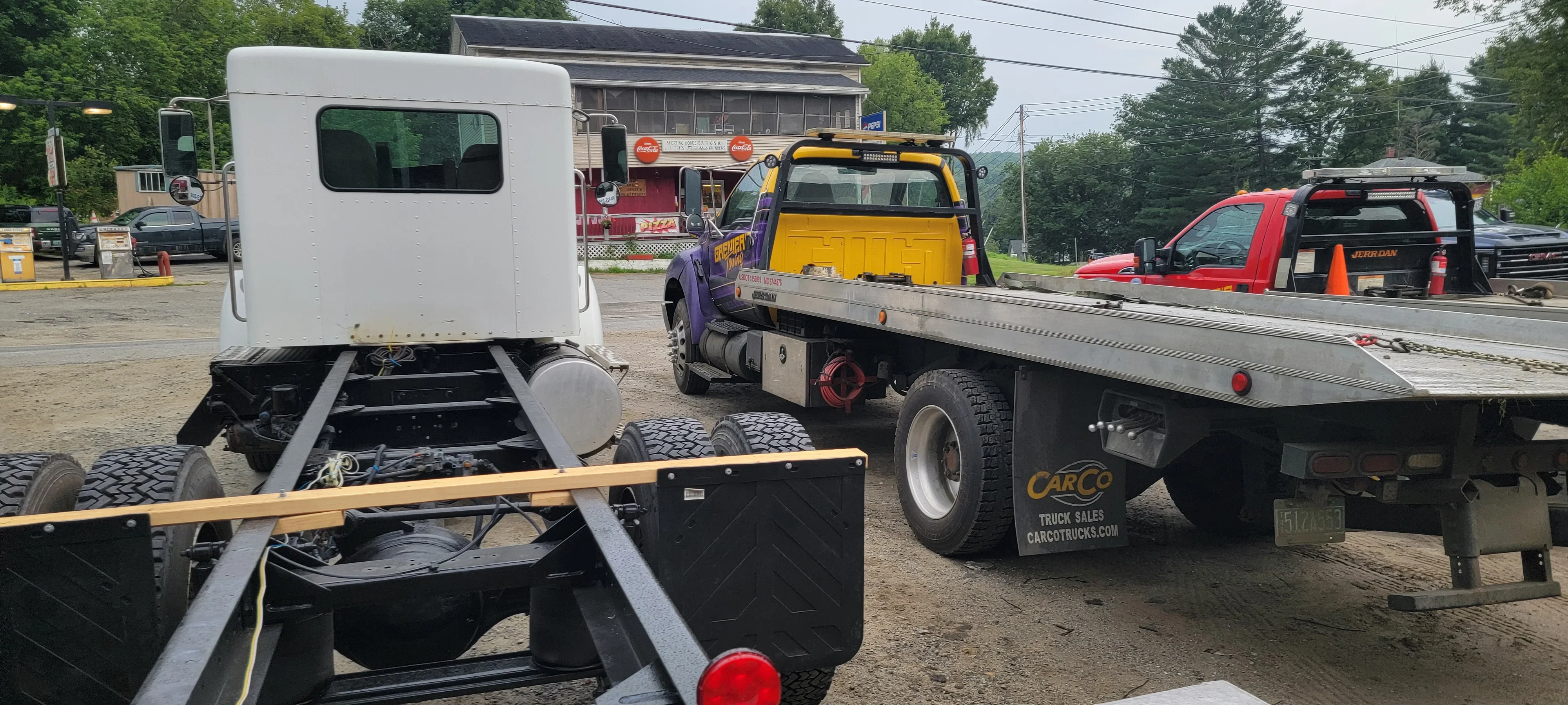 Flatbed Tow Truck Chassis