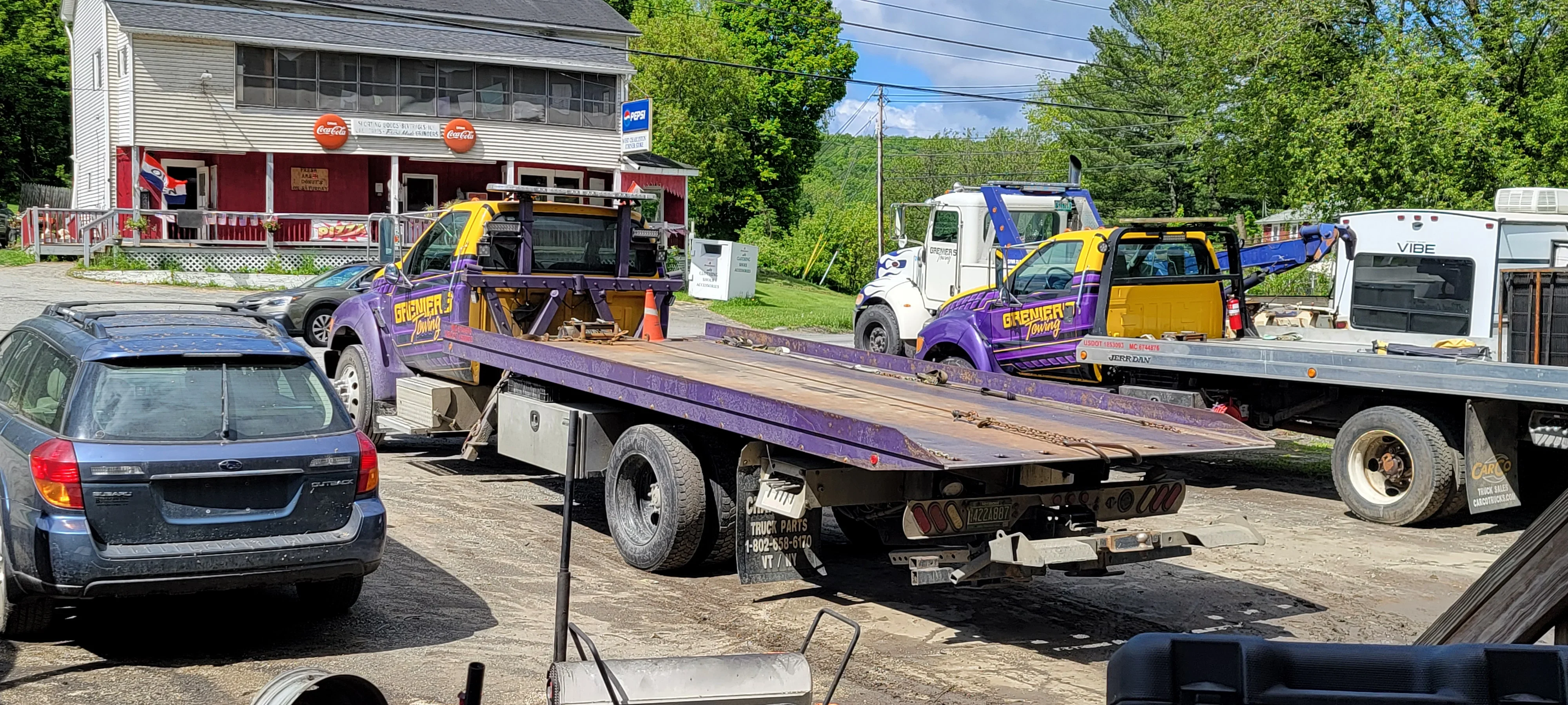 Flatbed Tow Truck Fleet