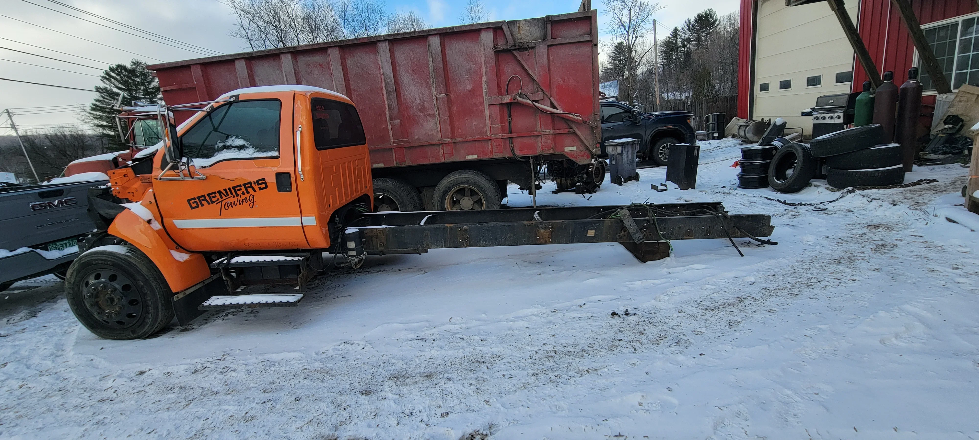 Tow Truck Repair Operation