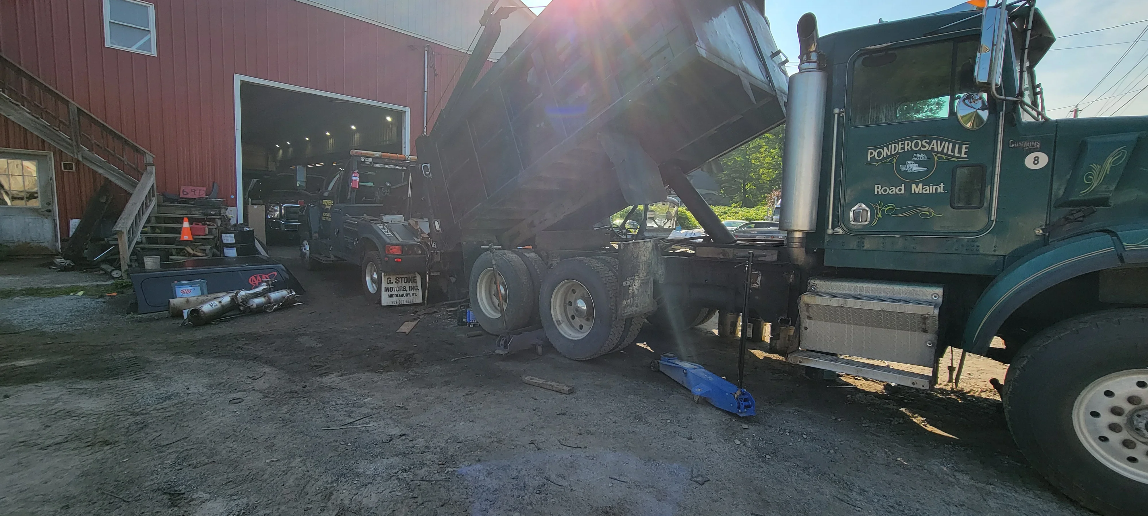 Dump Truck Repair Operation