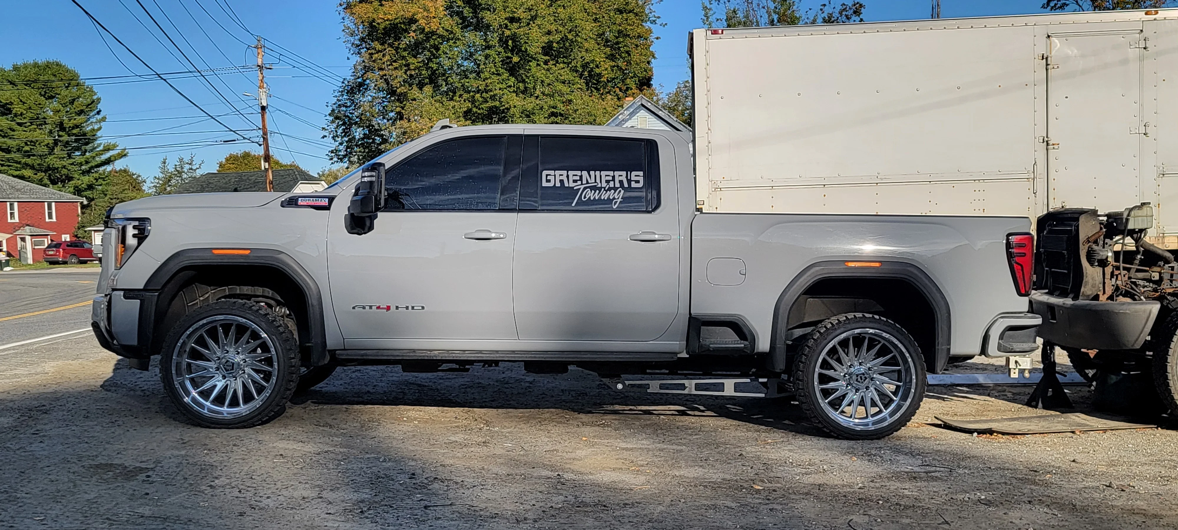 Heavy-Duty Towing Pickup Truck