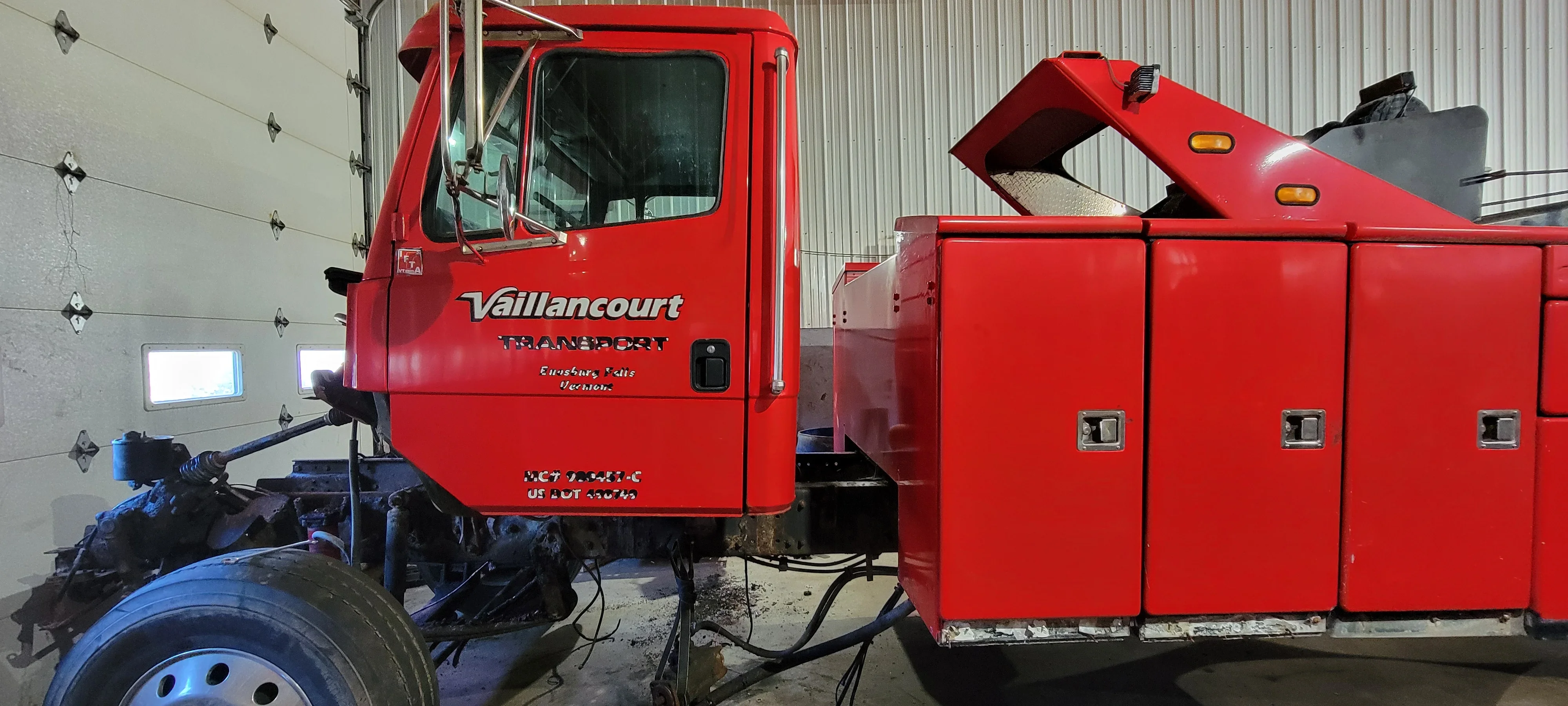 Tow Truck Cab Repair