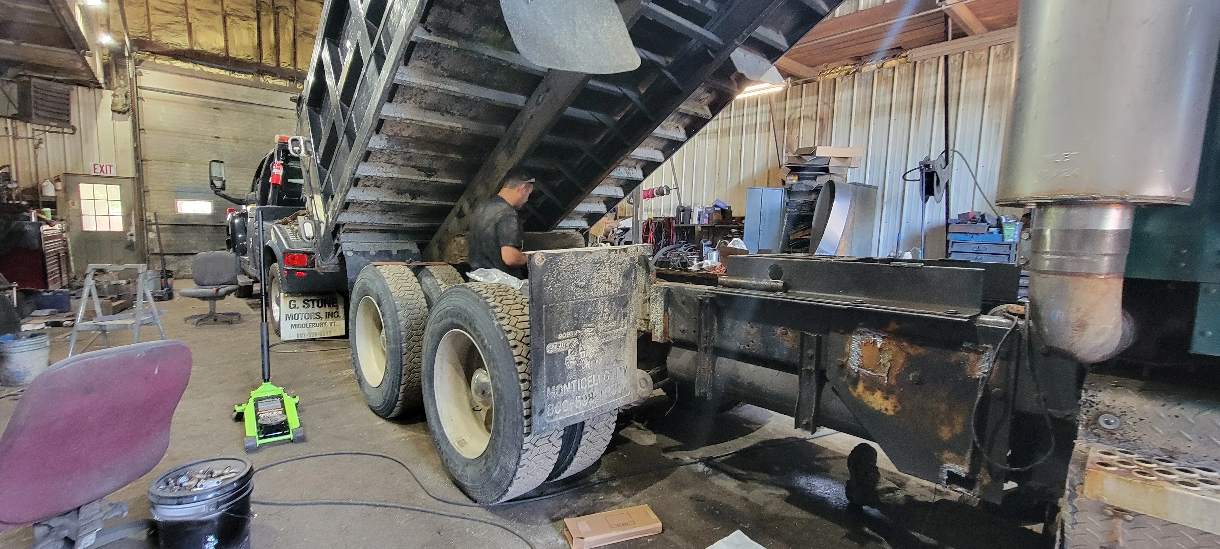 Dump Truck Repair Shop