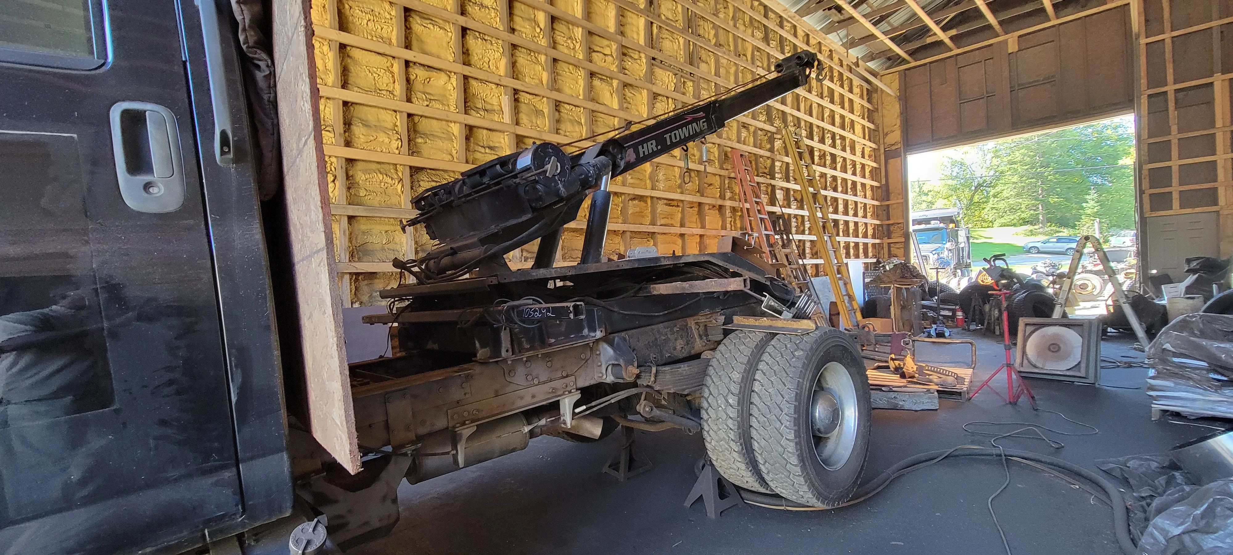 Tow Truck Repair Workshop