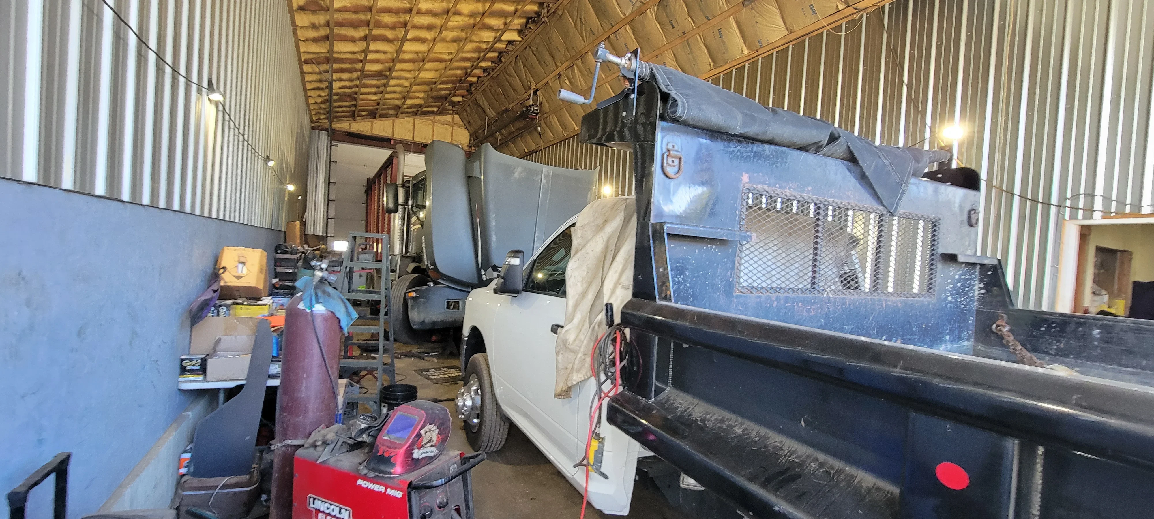 Truck Repair Shop Interior