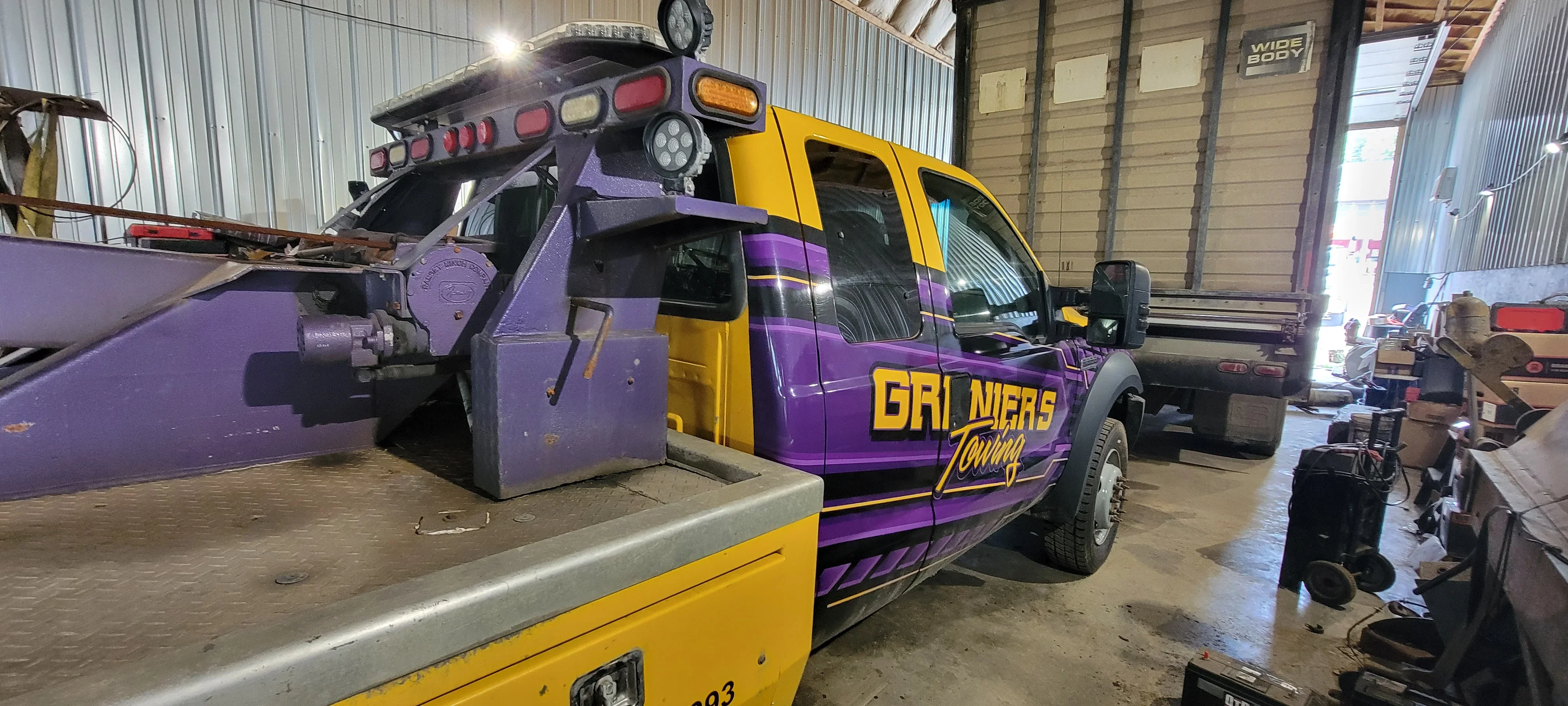 Tow Truck Repair Shop