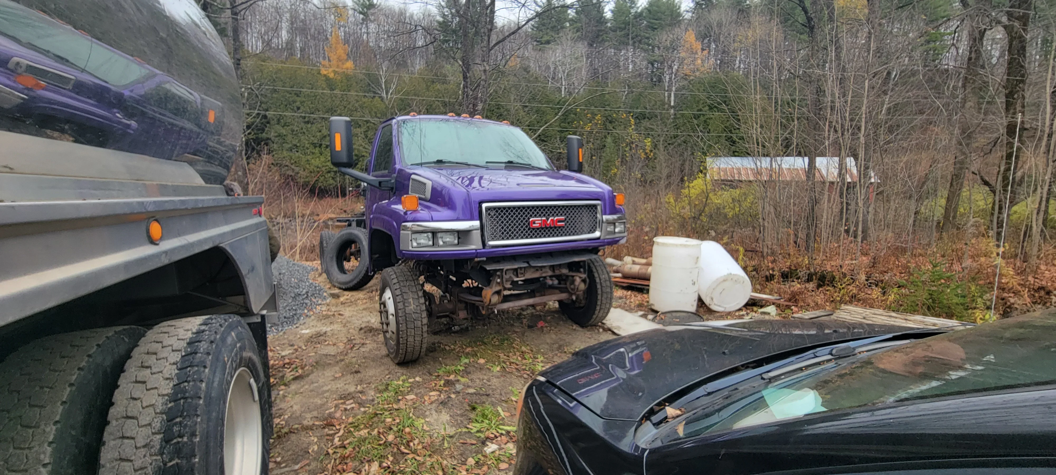 GMC Truck Recovery Operation