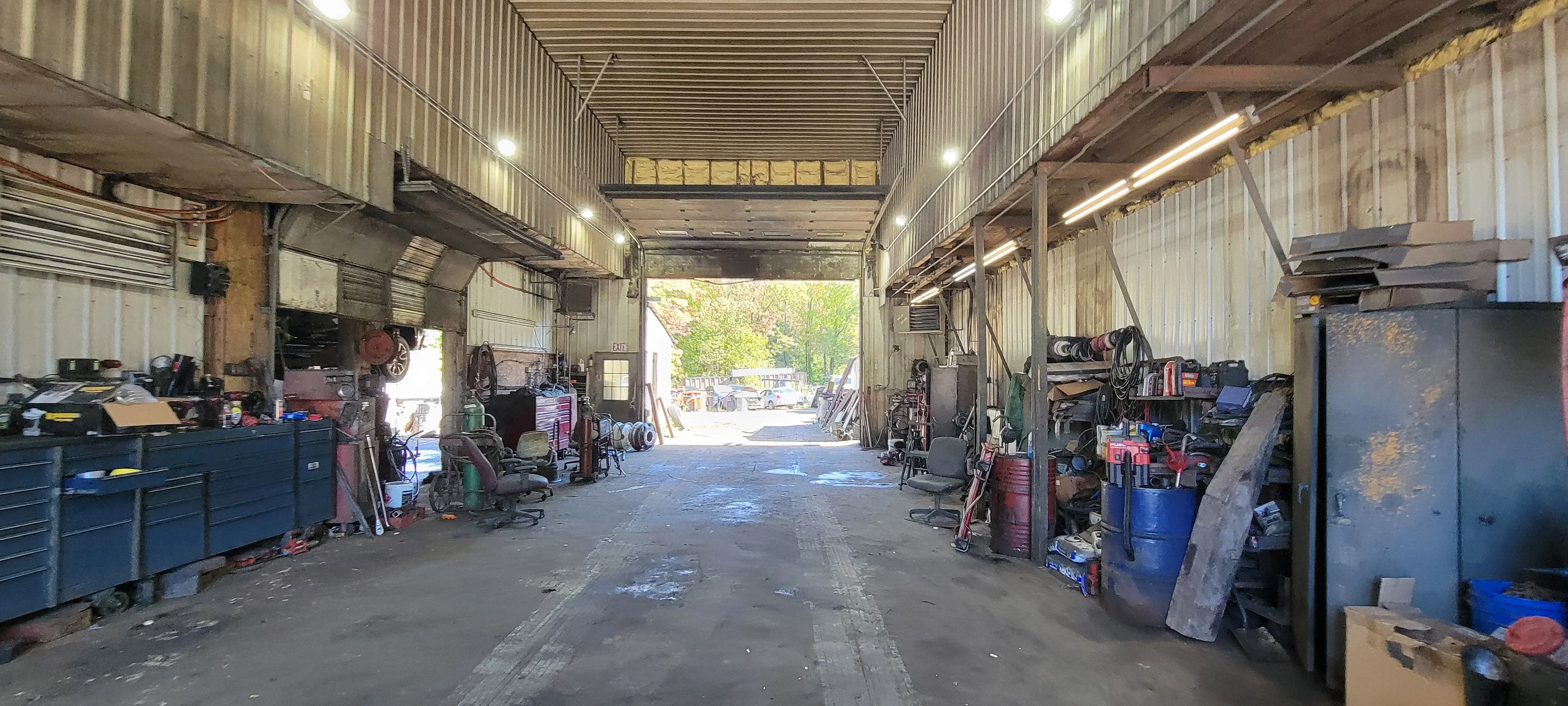 Truck Repair Workshop Interior
