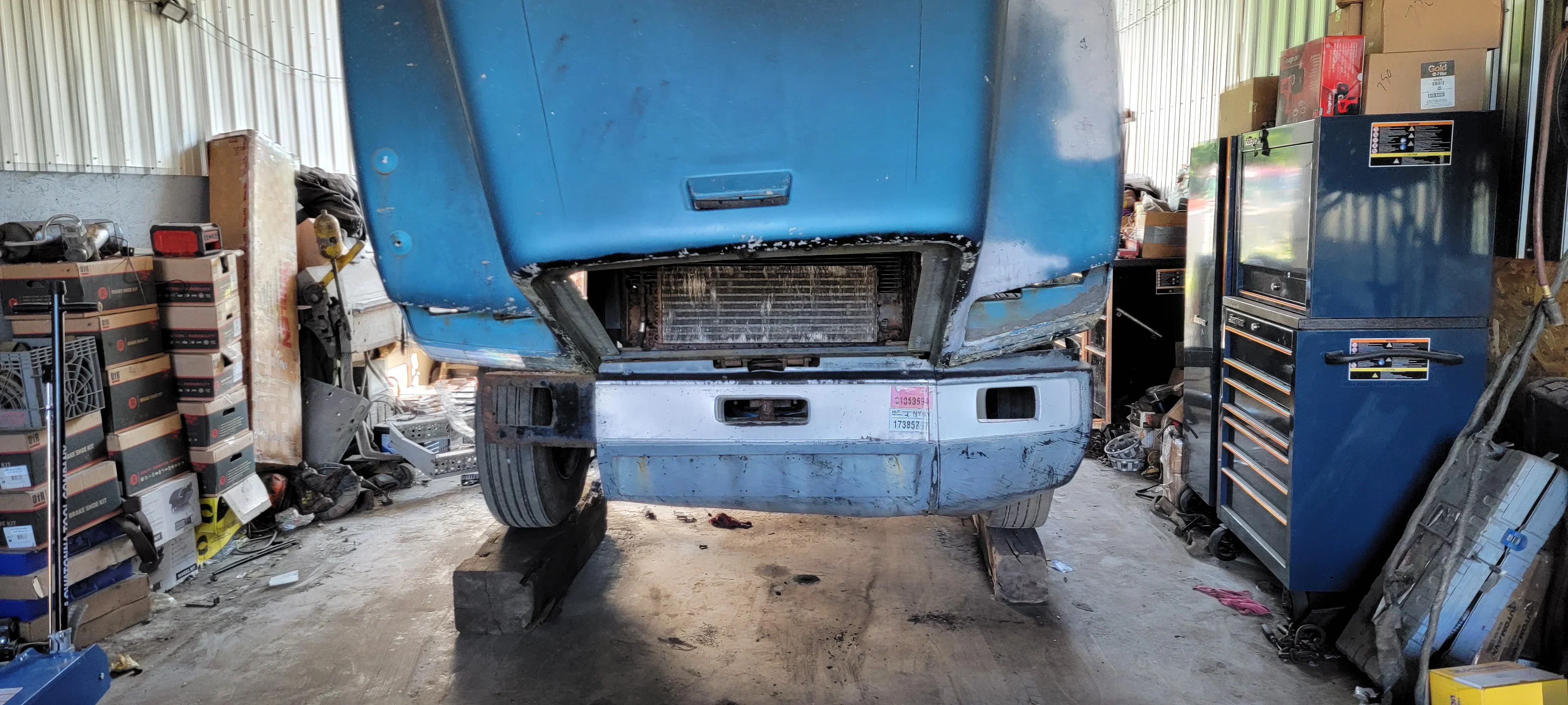 Truck Repair Shop Interior
