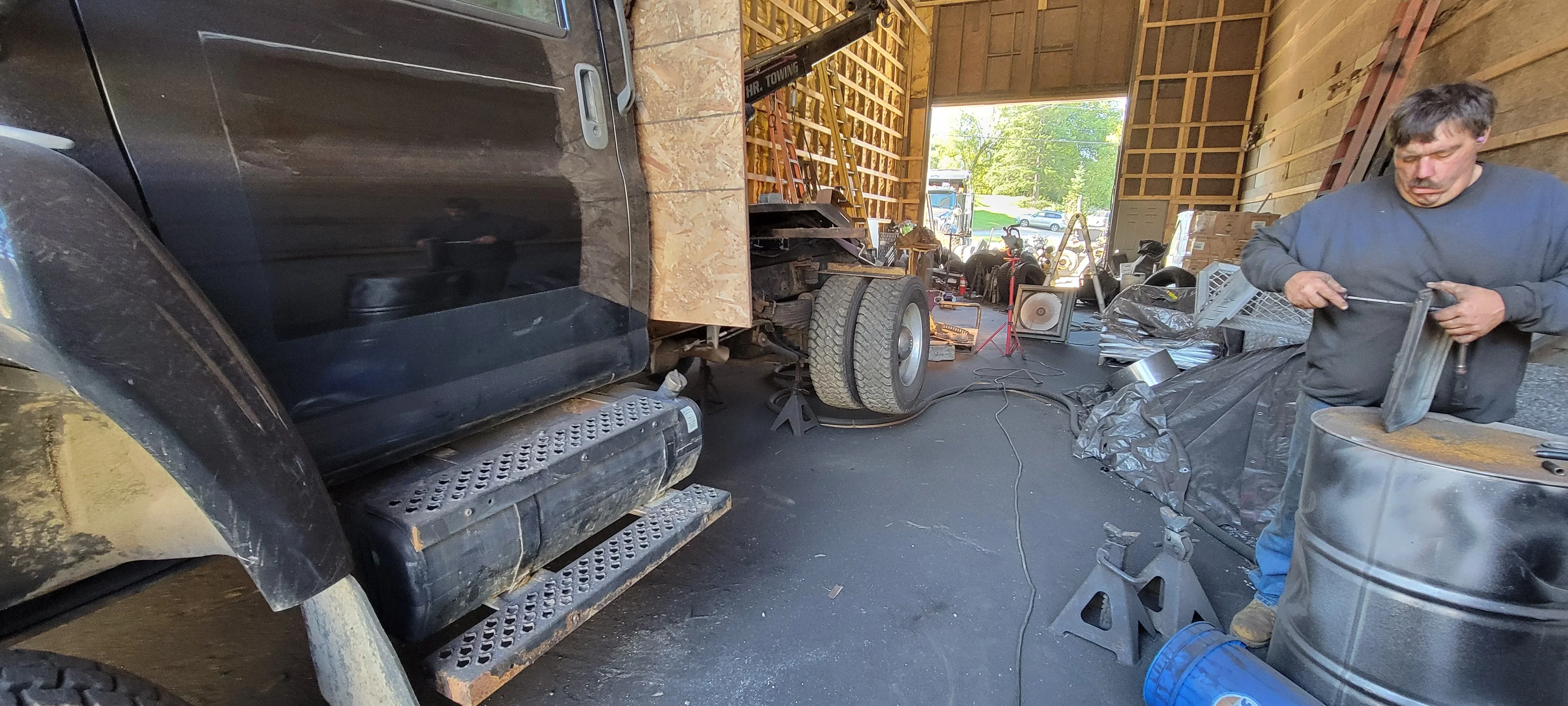 Tow Truck Repair Shop