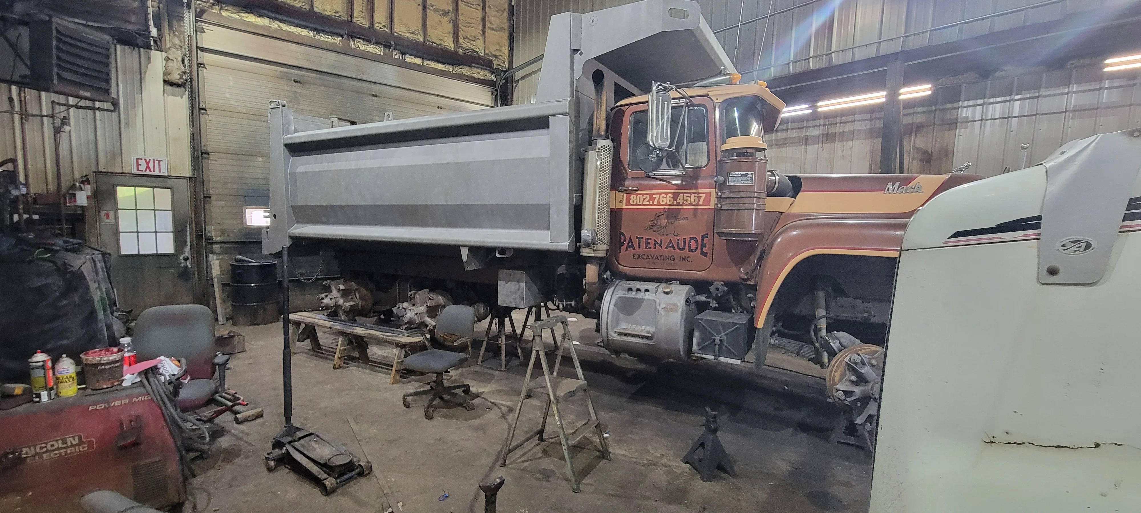 Dump Truck Repair Shop