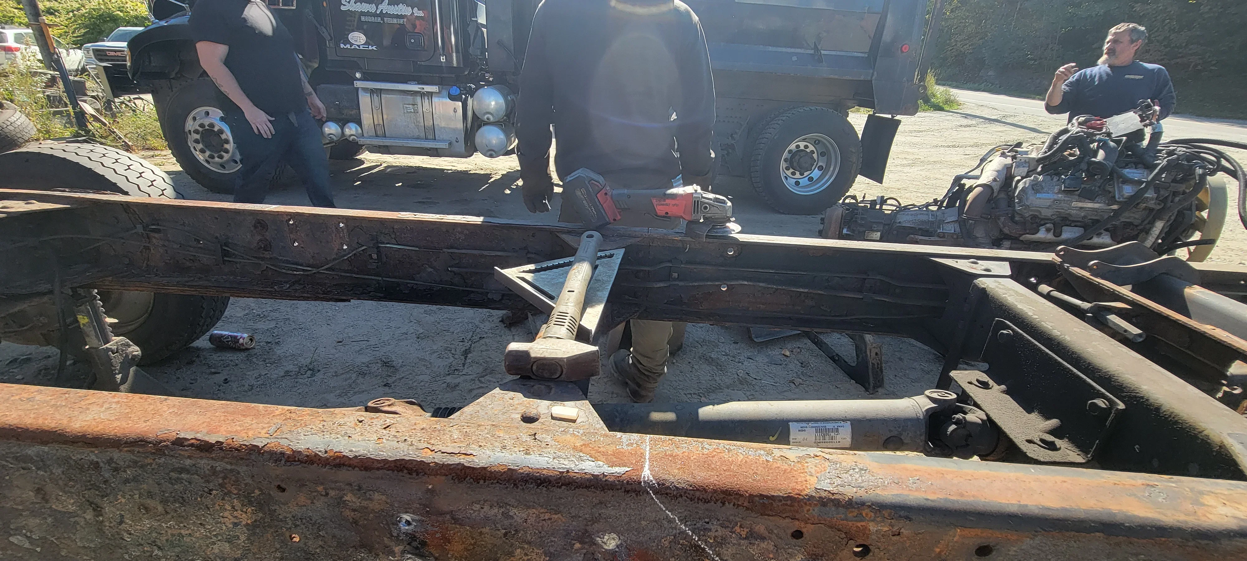 Truck Chassis Repair Work