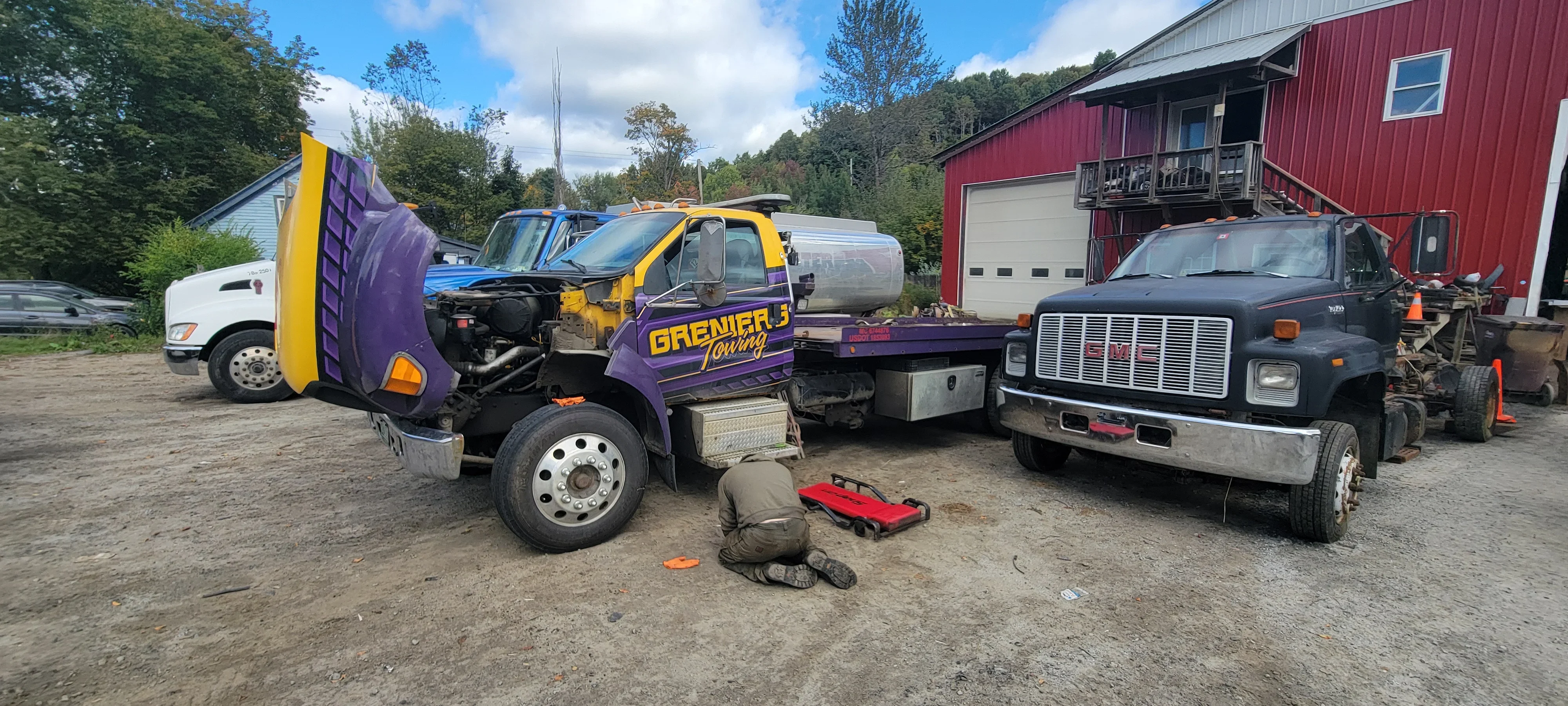 Tow Truck Repair Operation