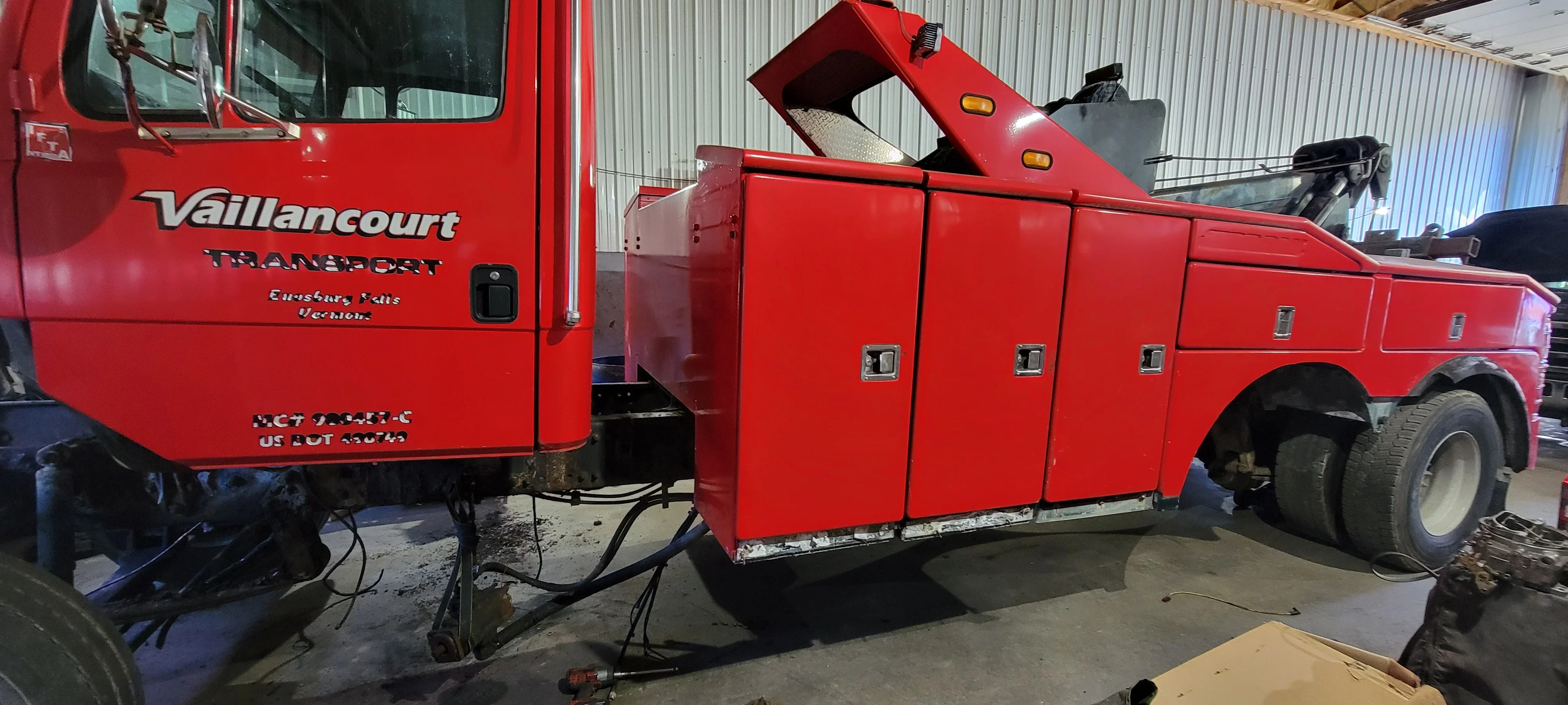 Tow Truck Repair Shop