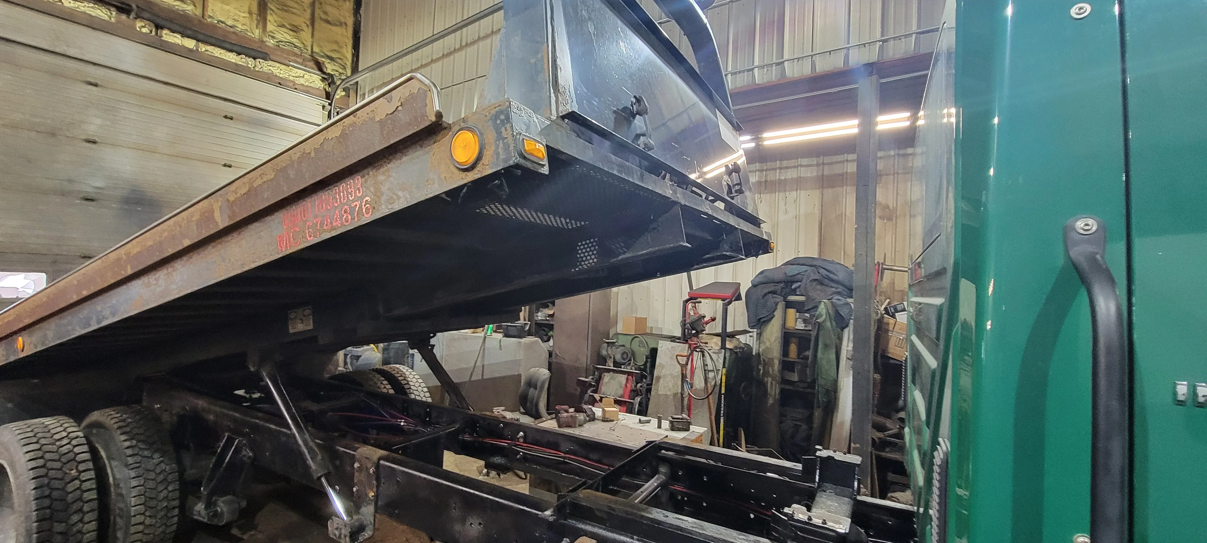Tow Truck Flatbed Repair