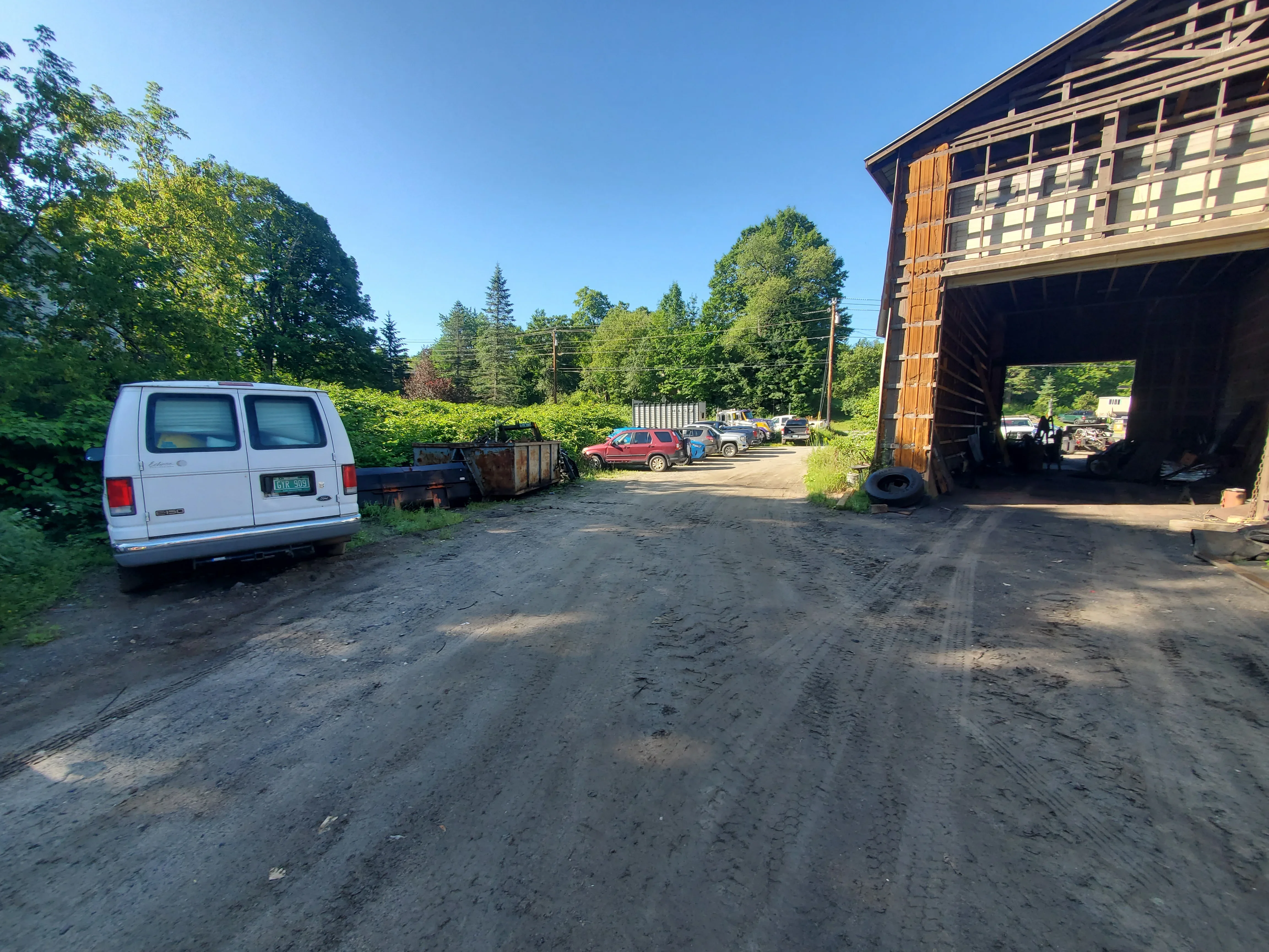 Truck Repair Shop Yard