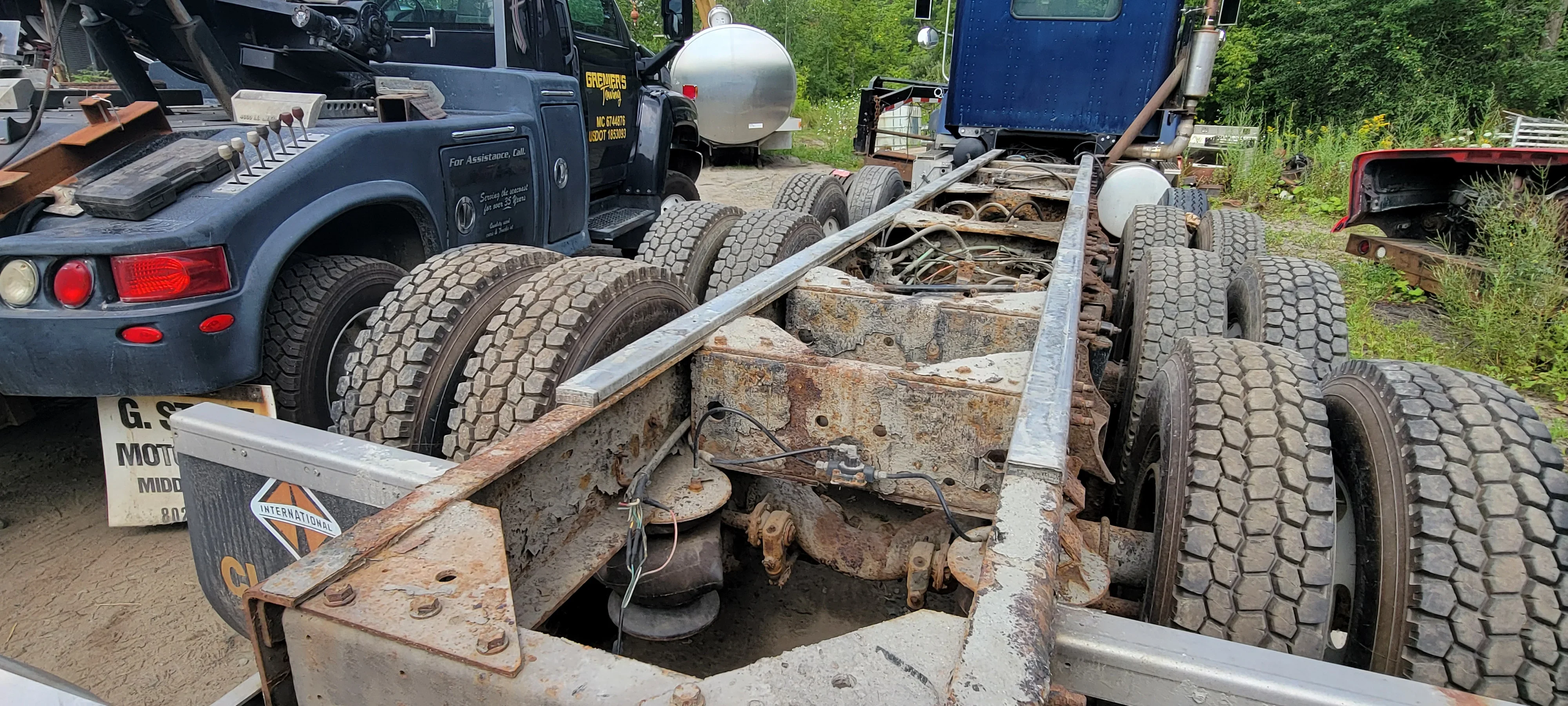 Tow Truck Chassis Repair