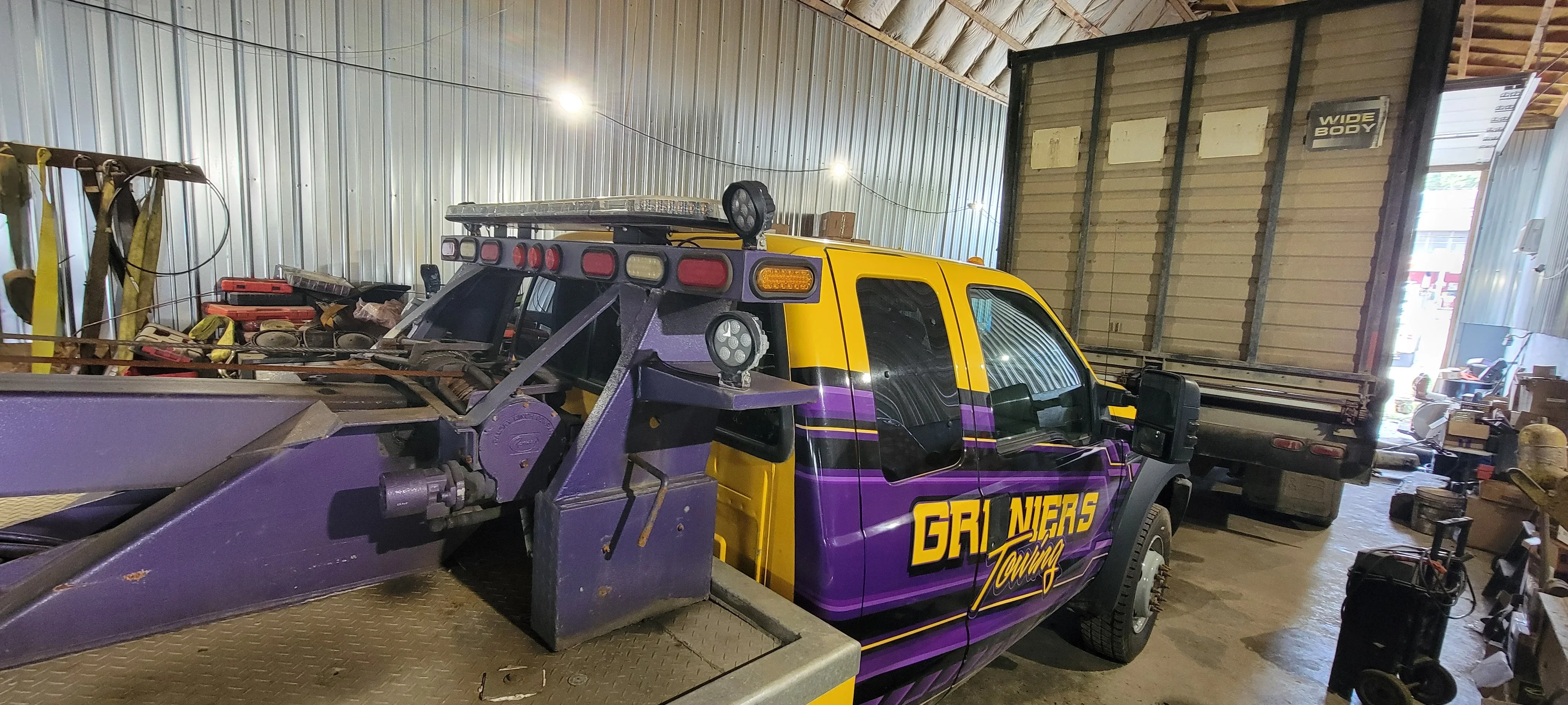 Tow Truck Repair Shop