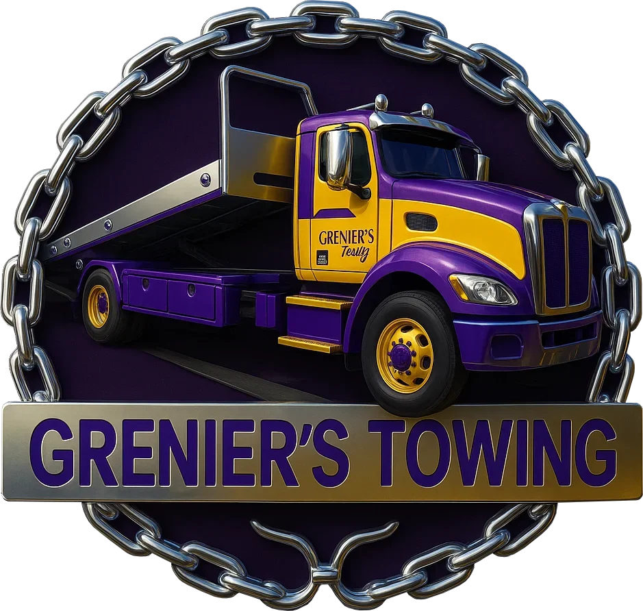 Grenier's Towing Logo