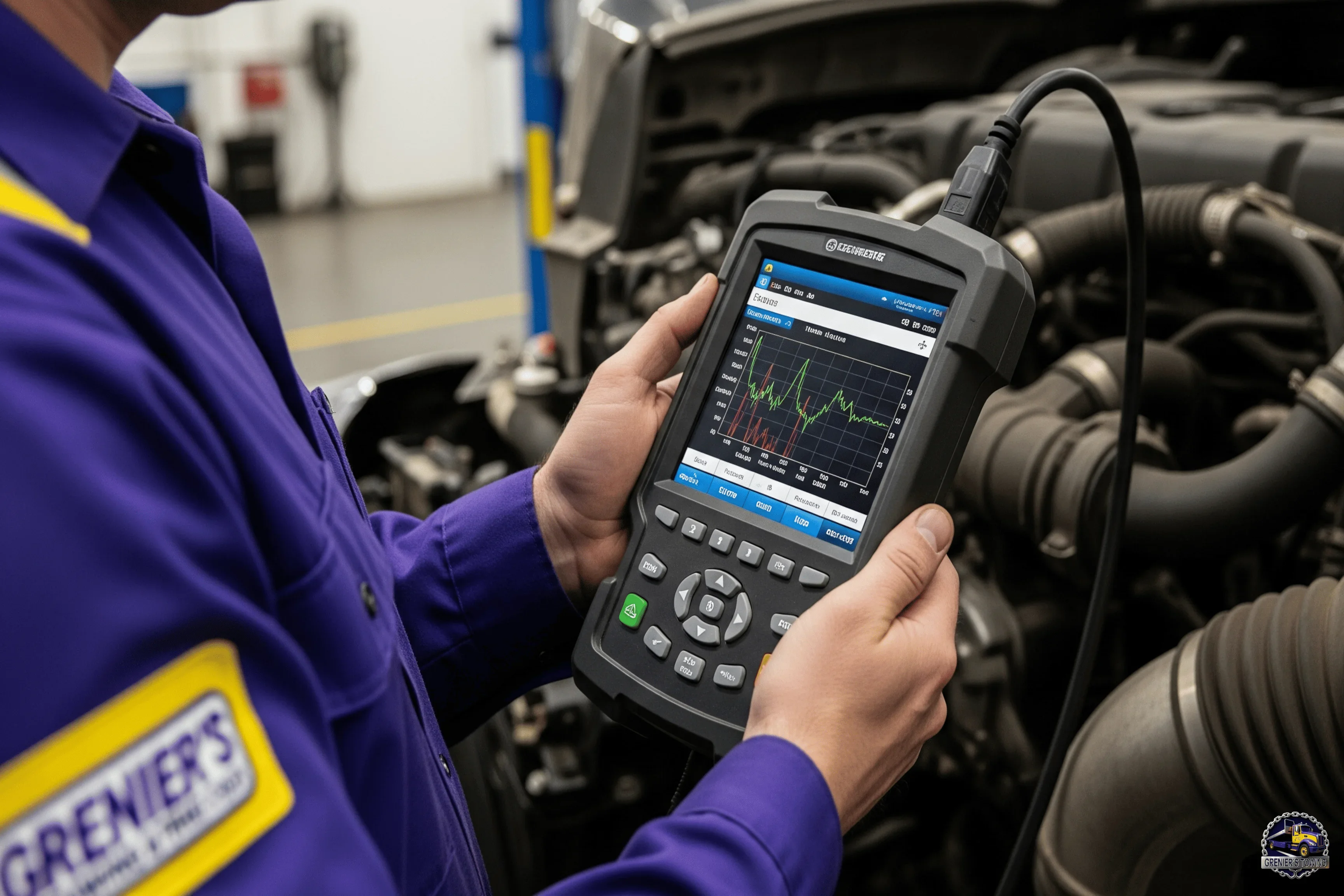 Grenier's diagnostic scanning image